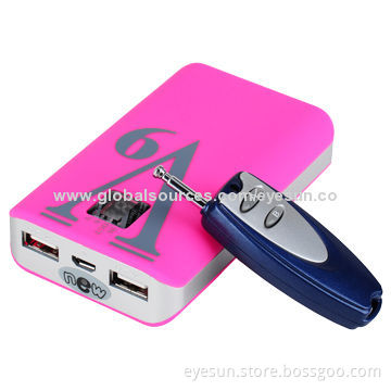 Spy Power Bank Camera with Remote Control, 6,800mAh Battery and Video Record Function